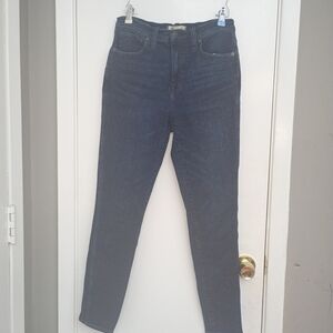 Madewell Dark Blue Skinny Jeans